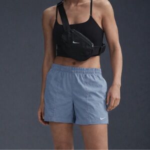 Nike Sportswear Everything Woven Women's Light Blue Athletic Shorts NWT